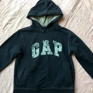 Gap navy blue hooded sweatshirt